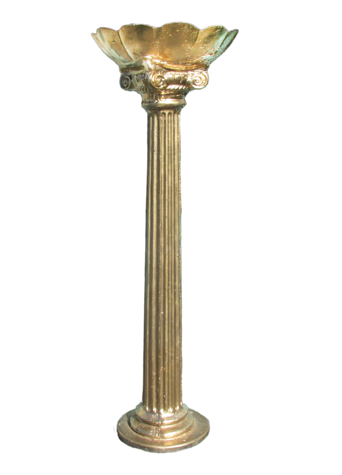 Column (R) Planter Gold (H: 1.6m)