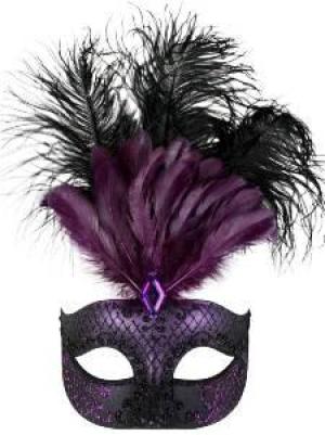 Feather Mask Assorted 