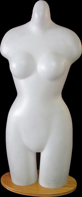 Torso #10 Female Clear Light Up (H: 0.8m)