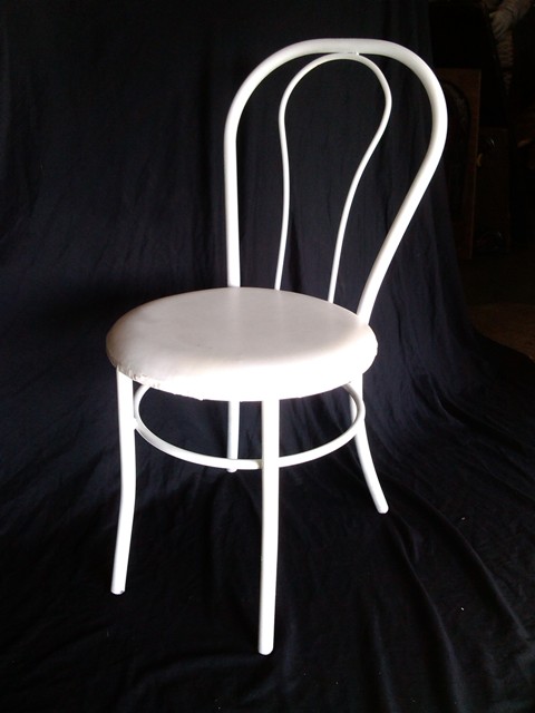 Chair Dining Bentwood White/Blue (10 in stock)