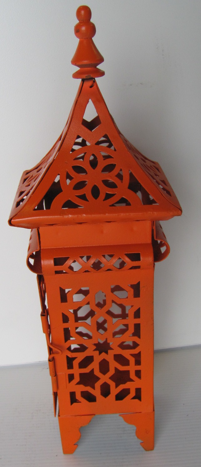 Day of the dead lantern Orange