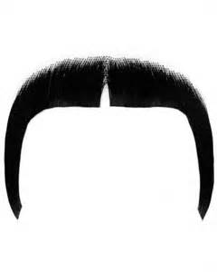Human Hair Fu-Manchu Moustache