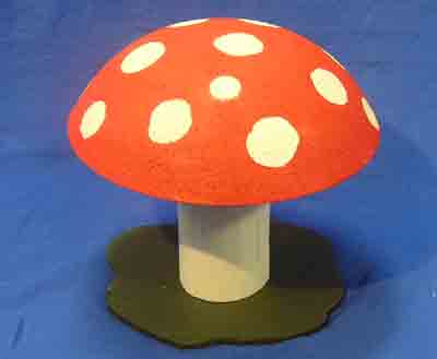 Toadstool / Mushroom Small (0.20m - 0.35m x 0.4m dia) [x=10]