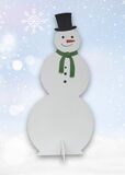 Snowman Cut-Out (H: 1.7m)