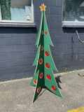 Christmas Tree Cut-outs (H: 1.8m W: 0.9m D: 0.9m)