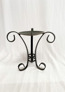 Table Candelabra Black 1pt  (H: 0.25m)