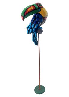 Toucan Giant Paper Mache (H: 0.9m x W: 0.6m)