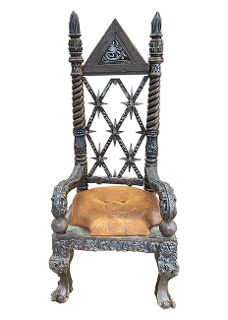 Xena Throne (H: 1.7m x W+D: 0.6m)
