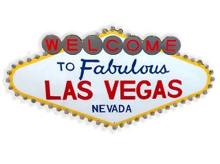 Las Vegas Sign (H: 0.95m x W: 1.77m)