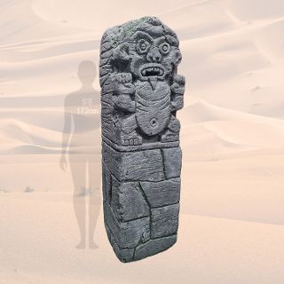 Mayan Statue/Indiana Jones (H: 2m x D: 0.6m x W: 0.6m)