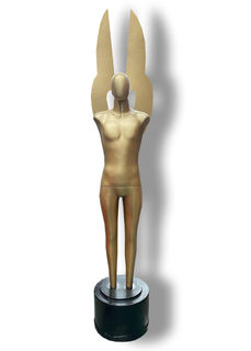 Gold Award Statues w/ Wings (H: 2.85m inc wings W: 0.5m) 14kg