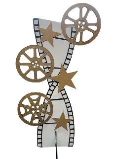 Film Reel Cut-outs (H: 138cm x W: 60 cm)