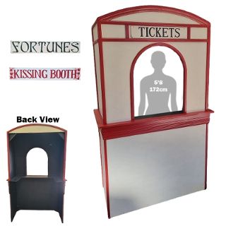 Ticket Booth (H: 2.4m x W: 1.2 m x D: 0.6m)
