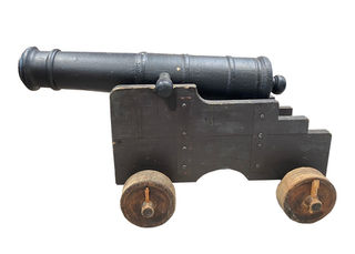 Cannon - Medium Wooden (H: 0.6m x L: 1.25m x D: 0.7m)