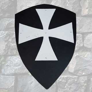 Shield Medieval Maltese (H: 80cm W: 60cm)