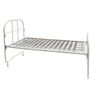 Bed Frame #2 Single White (H: 1.2m x L: 1.8m x W: 0.9m)