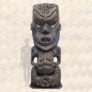Maori Carving #1 Tahi (H: 3m x W: 1.2m)