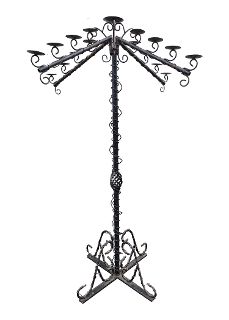 Standing Candelabra Phantom 17pt (H: 2m x Top W & D: 1.3m, Base W & D: 0.58m)
