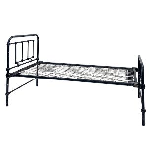 Bed Frame #6 Single Black (H: 1.9m x W: 0.9m x L: 2m)