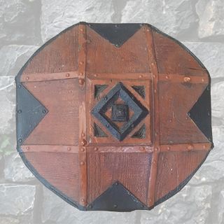 Shield Barbarian Brown (D: 0.6m)