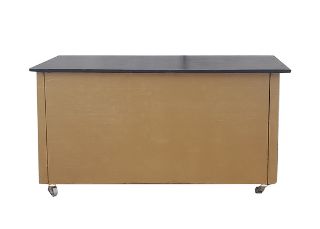 Black and Gold Bar (H: 0.9m W: 1.7m D: 0.6m)