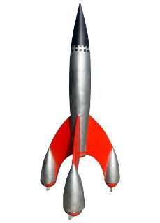 Rocket (H: 2.5m x L: 0.85m x W: 0.85m)