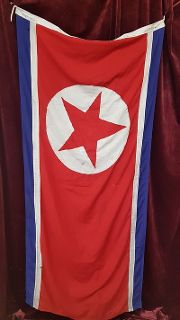 North Korea Flag (1.85m x 0.9m)