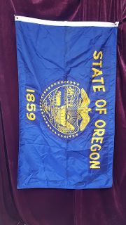 USA State Oregon Flag (1.5m x 0.9m)