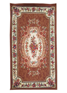 Rug #360 Persian Brown & Red (0.8m x 1.5m)