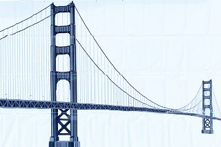 Brooklyn Bridge Vinyl Backdrop (W: 5m x H: 3m)