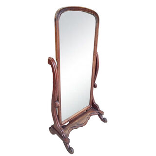Cheval Mirror #1 Dark Wood (H: 160cm x W: 75cm)
