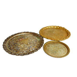 Brass Trays Assorted