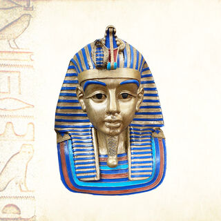 Tutankhamen Head Small (H: 0.3m)