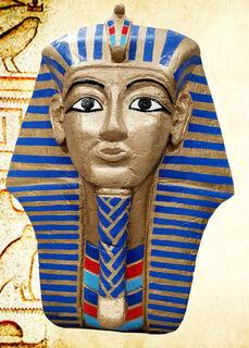 Tutankhamen Head XL (W: 1.2m x H: 1.4m)