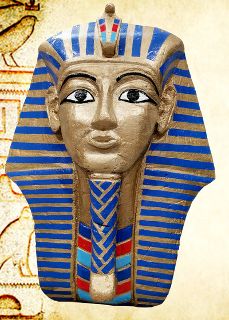 Tutankhamen Head XL (W: 1.2m x H: 1.4m)