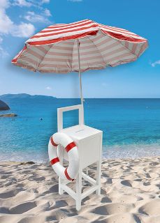 Life Guard Chair (H: 105cm x W: 50cm x D: 35cm)