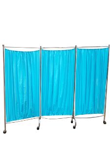 Medical/Hospital Screen  (H: 1.74m x W: 2.2m unfolded, W: 0.77m folded)