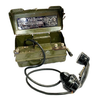 Army Field Phone/Radio Metal Case #1