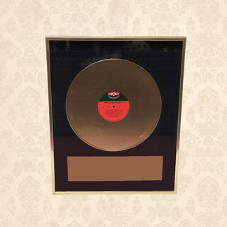 Gold Record Award (H: 52cm x W: 42cm)