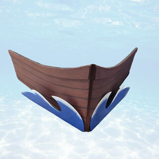 Boat Prow - Folding Small (L: 1.15m x H: 0.5m)