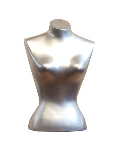 Torso #7 Woman Silver Torso