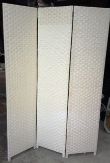 Screen #3 White (H: 1.75m W: 1.1m unfolded)