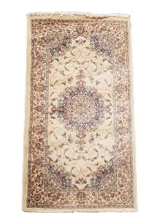 Rug #307 Persian Runner Cream (1.45m x 0.8m)