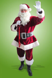Santa Suit Dark Red Velvet $151.50 ex GST