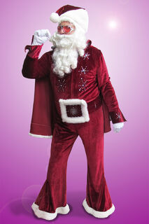 Santa Suit ELVIS with Wig and beard $163.90 ex GST