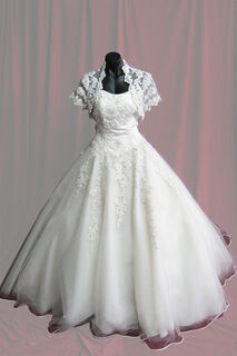 Wedding Dress w Bolero Jacket sz.14 45320092
