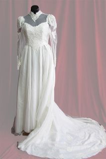 Wedding Dress Victorian Style sz.10