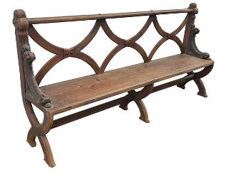 Church Pew (W: 2m x H: 1m x D: 0.4m)