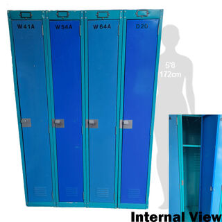 Lockers (H: 180cm x W: 120cm x D: 45cm)
