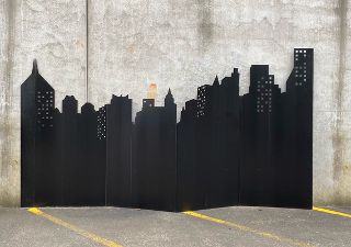 Cityscape Cut-out (H: 2.25m x W: 5m (when folded 1.0m))
